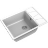 Мойка кухонная GranFest Vertex GF-V-680L иней