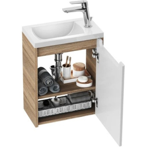 Дверца для тумбы под умывальник Ravak Classic SD 400 L (белая, левая) X000000420