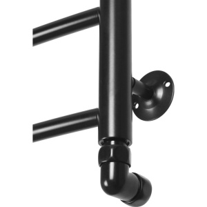 Полотенцесушитель водяной Domoterm Калипсо П10 50x80, черный матовый