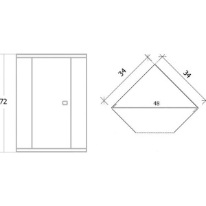 Купить Шкаф Onika Модерн 34.10У в Москве с доставкой Шкаф Onika Модерн 34.10У