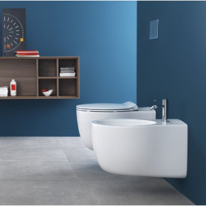 Биде подвесное Hatria Le Fiabe Y1A901 белое