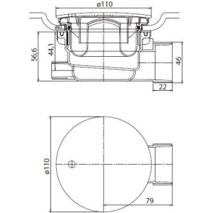 Поддон для душа Cezares Tray TRAY-A-AH-120/90-15-W0