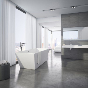 Напольный смеситель для ванны с душем Ravak Freedom FM 081.00 С ВНУТРЕННЕЙ ЧАСТЬЮ