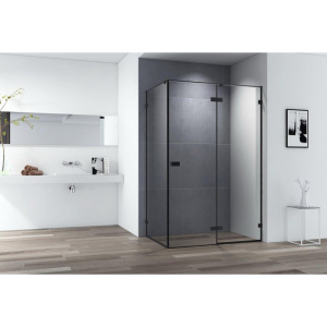 Купить Душевой уголок Cezares Bellagio BELLAGIO-AH-1-140/90-C-NERO 140х90, черный в Москве с доставкой Душевой уголок Cezares Bellagio BELLAGIO-AH-1-140/90-C-NERO 140х90, черный