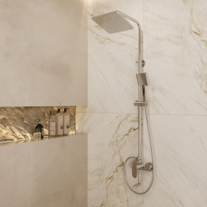 Душевая стойка BOND Cube B01-9400 хром