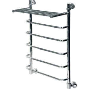 Полотенцесушитель водяной Ника Quadro Л90 ВП 80/50-6 с полкой