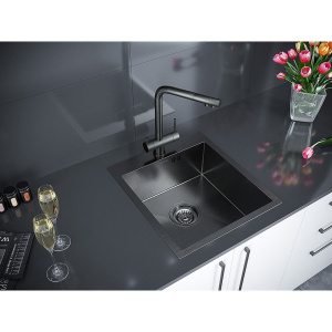 Смеситель для кухни Paulmark Skalen Sk213020-GM