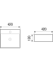 Раковина накладная 420х420х120 WeltWasser ELBACH 2177 (10000003862)