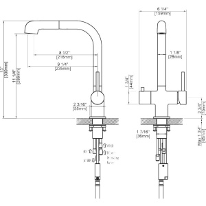 Смеситель для кухни Timo Saona 2346/00FL хром