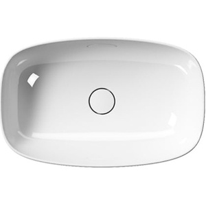 Купить Раковина накладная GSI Nubes 60 978311 белая в Москве с доставкой Раковина накладная GSI Nubes 60 978311 белая