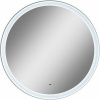 Зеркало круглое Art&Max Napoli 80 белое