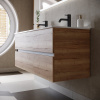 Мебель для ванной Sancos Urban 120 см двойная, дуб галифакс натуральный