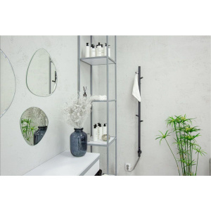 Полотенцесушитель электрический Vincea VTD-1DGE графит