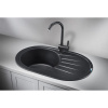 Мойка кухонная Granula Standart 7601, черный