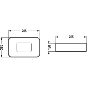 Раковина Vincea VBS-50470, 71