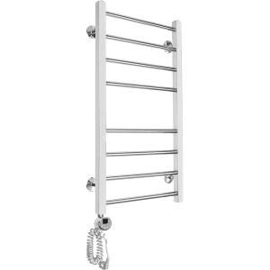 Полотенцесушитель электрический Domoterm Куба П8 40x80 EL, хром, L