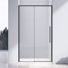 Душевая дверь в нишу Vincea Slim-N VDS-4SN140CLB 140 см, профиль черный