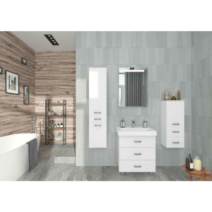 Шкаф-пенал Aquaton Америна 35 1A137803AM010 белый