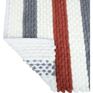 Коврик Fixsen AMBER 8040X 50х80, синий, красный, белый