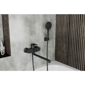 Универсальный смеситель Rush Nevis NE1735-51Black