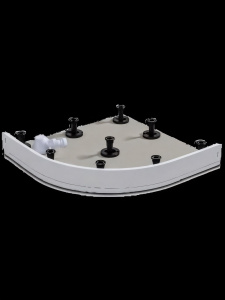 Экран для поддона полукруглый WeltWasser SKR SKR90-WT (10000004401)