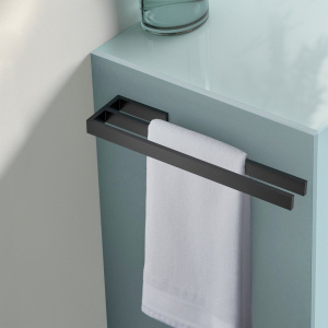 Купить Полотенцедержатель Timo Petruma 15252/03, двойной, черный в Москве с доставкой Полотенцедержатель Timo Petruma 15252/03, двойной, черный