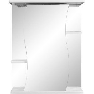 Зеркало-шкаф Stella Polar Волна Лолита R 55 с подсветкой