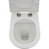 Унитаз приставной AQUAme AQM3001 безободковый, с микролифтом