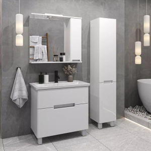 Зеркало SanStar Ориана 80 белое