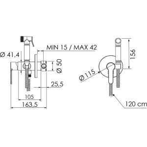 Купить Гигиенический душ Remer Winner W65 со смесителем, С ВНУТРЕННЕЙ ЧАСТЬЮ в Москве с доставкой Гигиенический душ Remer Winner W65 со смесителем, С ВНУТРЕННЕЙ ЧАСТЬЮ