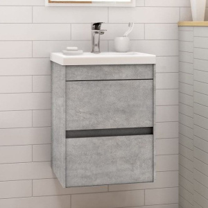 Мебель для ванной Art&Max Family 40, подвесная, Cemento Veneto