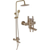 Душевая стойка Fashun A52401-21 бронза