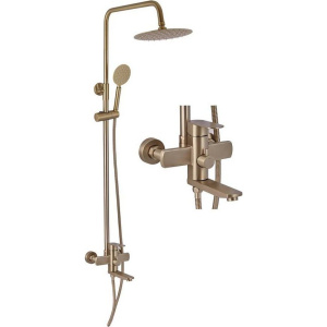 Душевая стойка Fashun A52401-21 бронза