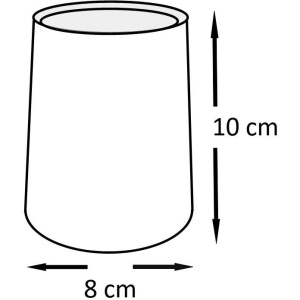 Стакан Ridder Kira белый