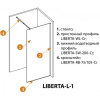 Душевая перегородка Cezares Liberta -L-1-80-C-Cr