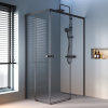 Душевой уголок AM.PM X-Joy W94G-403-12080-BТ 120х80 см, профиль черный матовый
