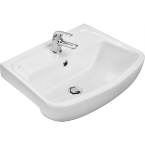 Раковина Santek Лонги 1WH501755 55, с пьедесталом