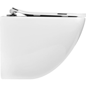 Унитаз подвесной BelBagno Amanda BB051CHR безободковый, крышка BB2034SC с микролифтом