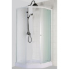 Душевой уголок Parly ZEP911FR 90x90, с поддоном, профиль белый, стекло матовое