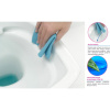 Комплект Унитаз подвесной Cersanit Carina XL Clean On DPL EO slim + Инсталляция TECE Now 9400412 4 в 1 с кнопкой смыва