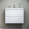 Мебель для ванной AM.PM Gem 75 подвесная, белый глянец, с 2 ящиками