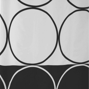 Купить Штора для ванной Ridder Circle 46380 черная в Москве с доставкой Штора для ванной Ridder Circle 46380 черная