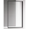 Шторка на ванну AQUAme AQM2859-R 80х140, профиль черный матовый