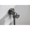 Шланговое подключение с держателем для душа Aquatek AQ2464BGM оружейная сталь