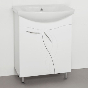 Купить Мебель для ванной Style Line Амелия 65 белая в Москве с доставкой Мебель для ванной Style Line Амелия 65 белая