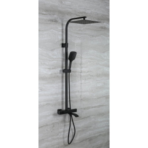 Душевая стойка Gappo G07-6 G2407-60 с термостатом, черная