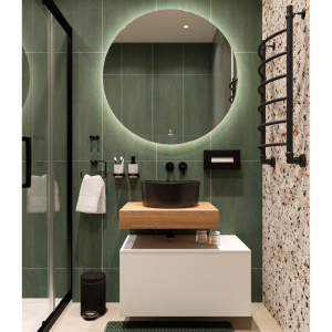 Мебельная раковина BOCCHI Vessel 1174-004-0125 черная матовая