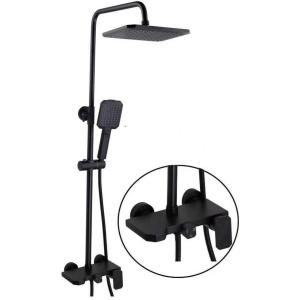 Душевая стойка Fashun A52424-7 черная