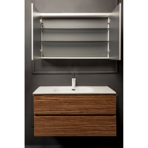 Зеркало-шкаф Armadi Art Vallessi 100 зебрано