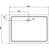 Поддон для душа Cezares Tray SMC TRAY-M-AH-160/90-35-W